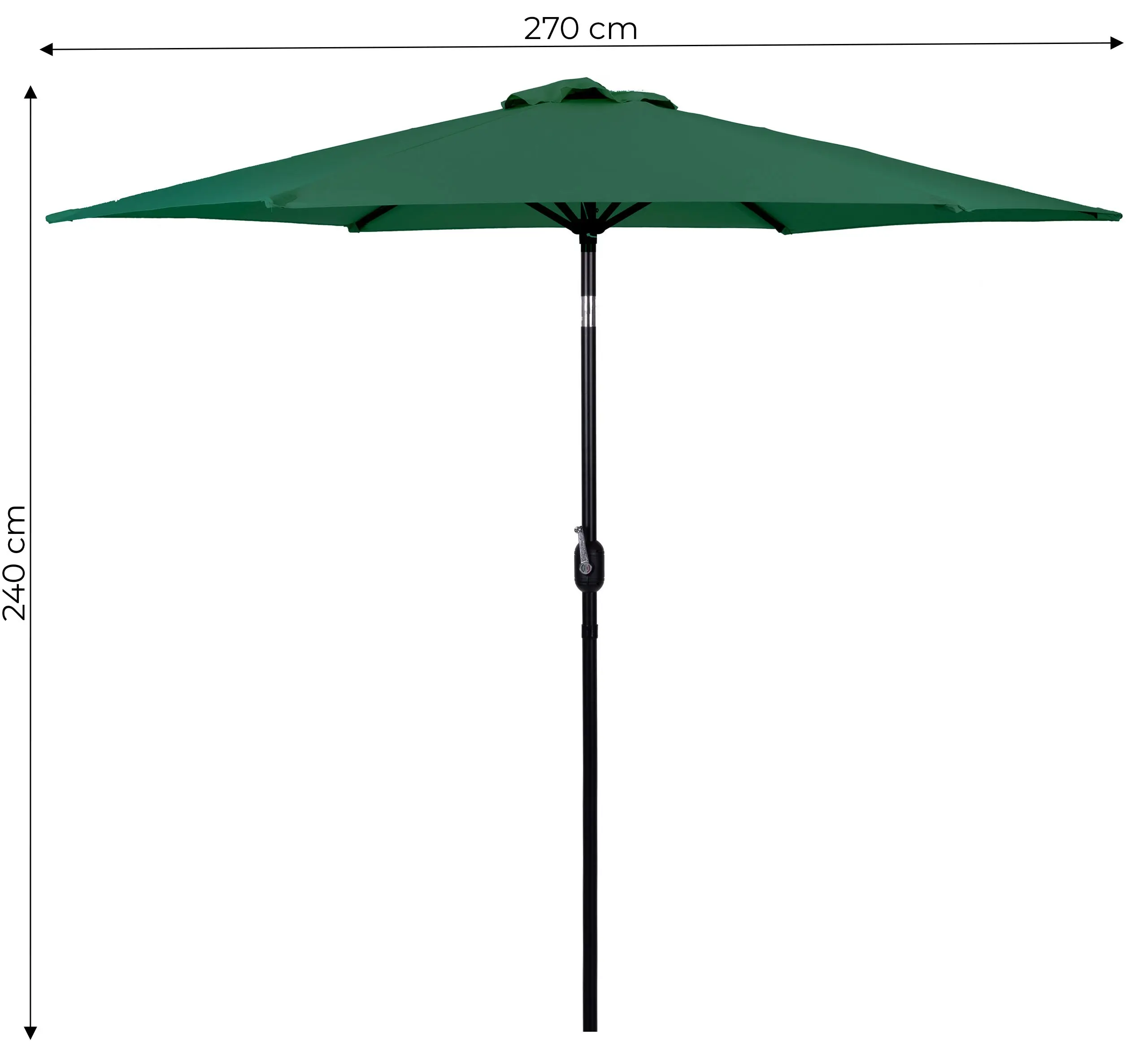 Umbrela pentru terasa Multi Garden SL-UM003C (Green) - 4