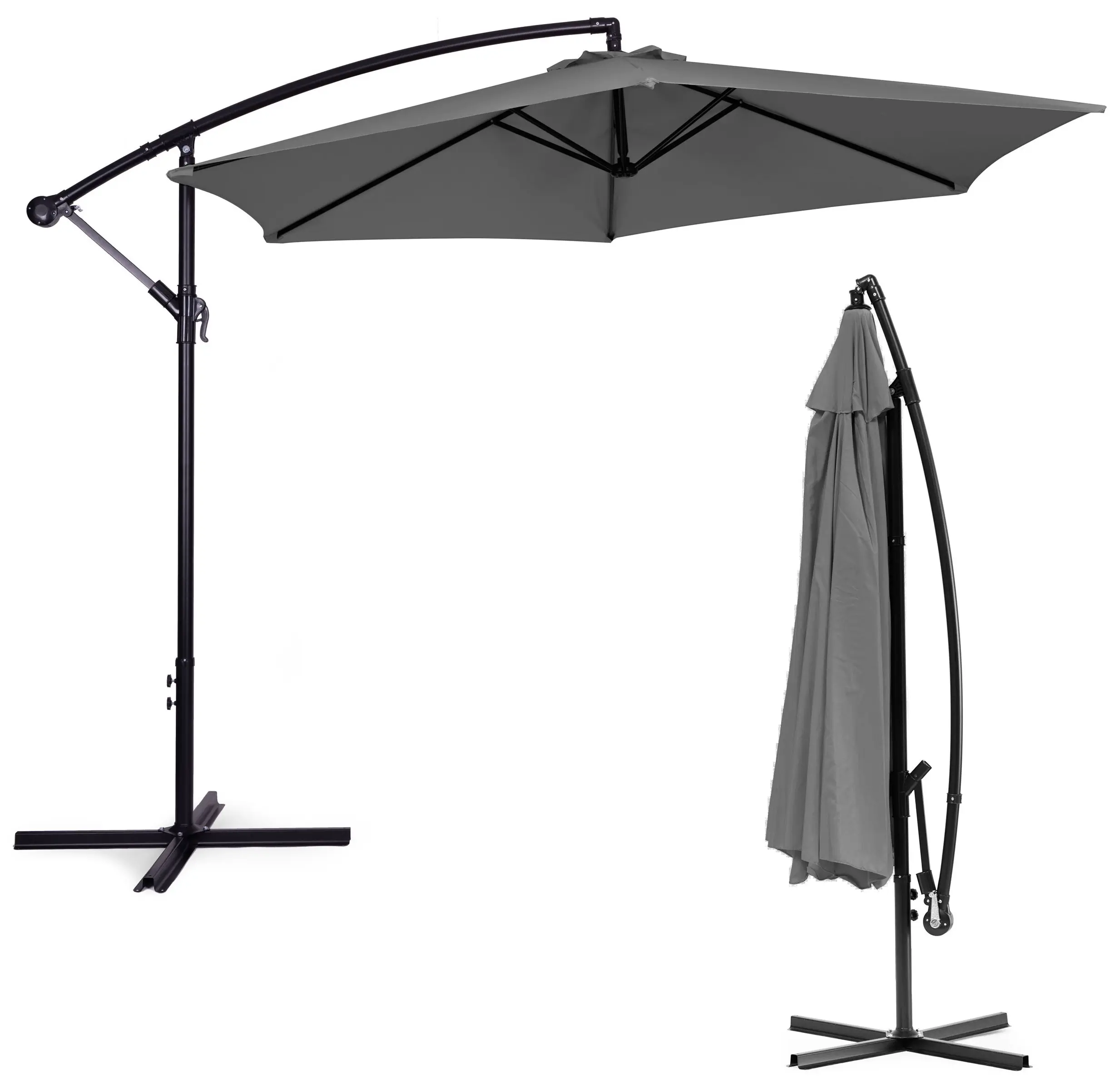 Umbrela pentru terasa Multi Garden XS-UMS021 (Grey) - 5