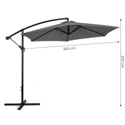 Umbrela pentru terasa Multi Garden XS-UMS021 (Grey) Thumb