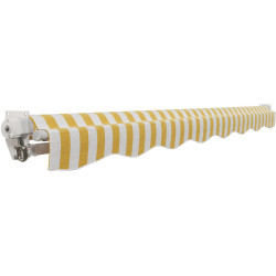 Copertina retractabila Naterial 2.5x2m (White/Yellow) Thumb