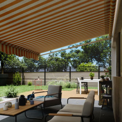 Copertina retractabila Naterial 2.5x2m (White/Yellow) Thumb