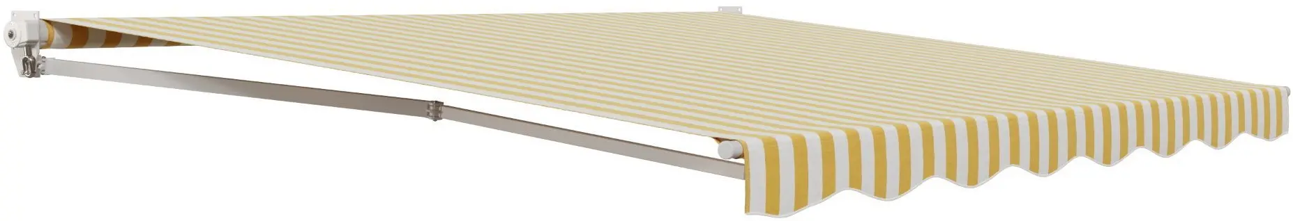 Copertina retractabila Naterial 2.5x2m (White/Yellow)