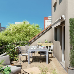 Copertina retractabila Naterial Calima 3.95x3m (Beige) Thumb