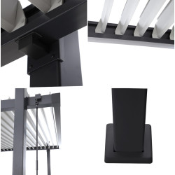 Пергола Naterial Clima Odyssea 3.58x3.2m (Anthracite) Thumb