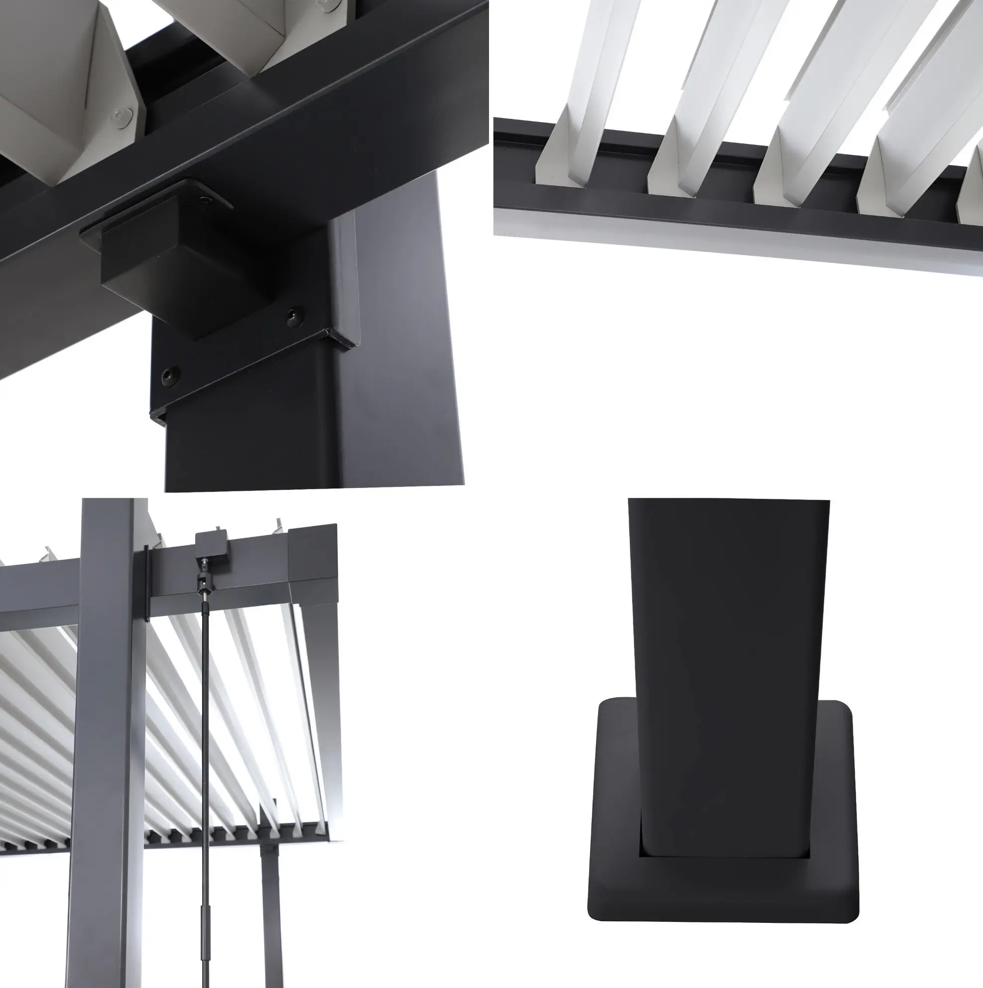 Пергола Naterial Clima Odyssea 3.58x3.2m (Anthracite) - 3