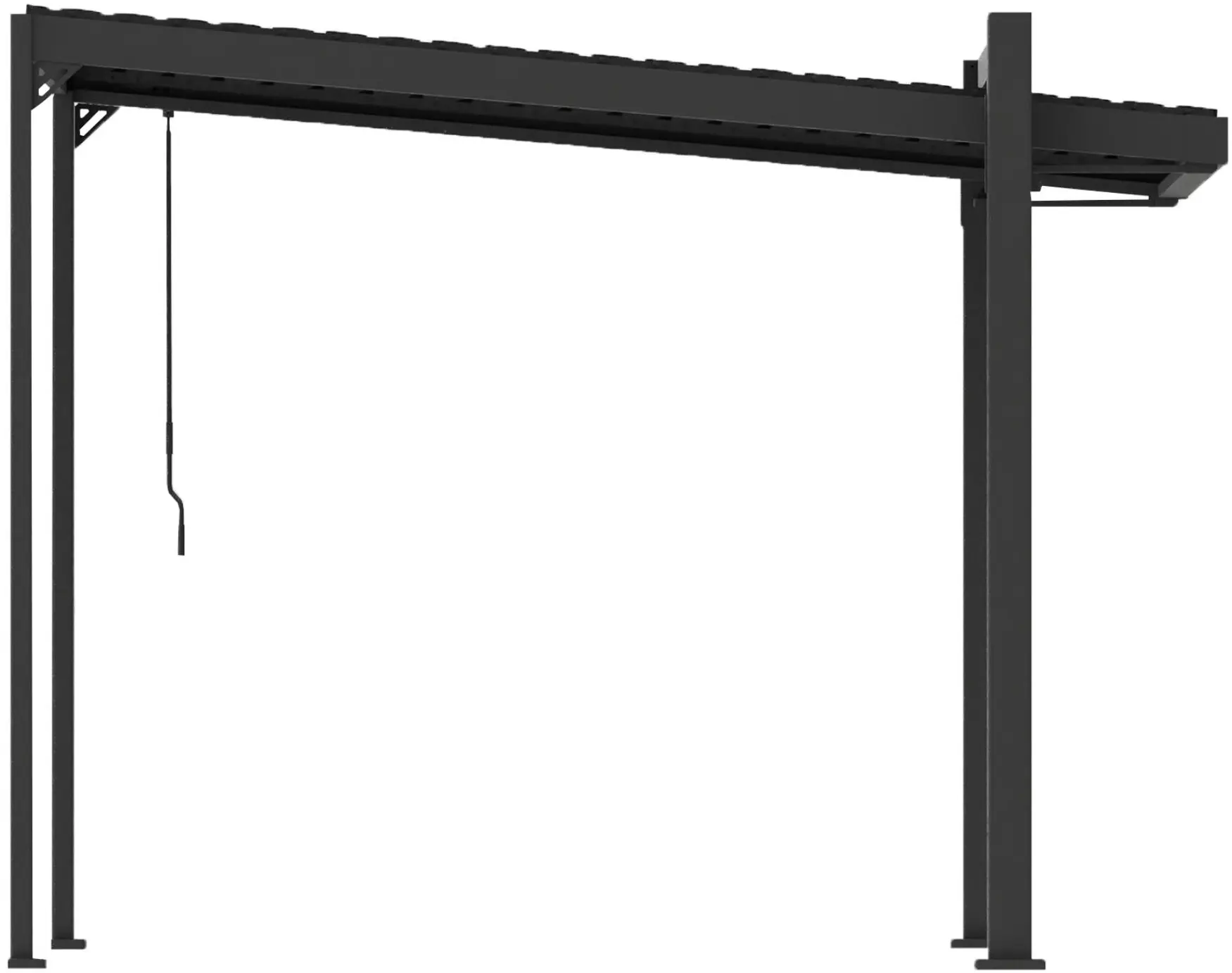 Пергола Naterial Clima Odyssea 3.8x3.19m (Anthracite) - 3