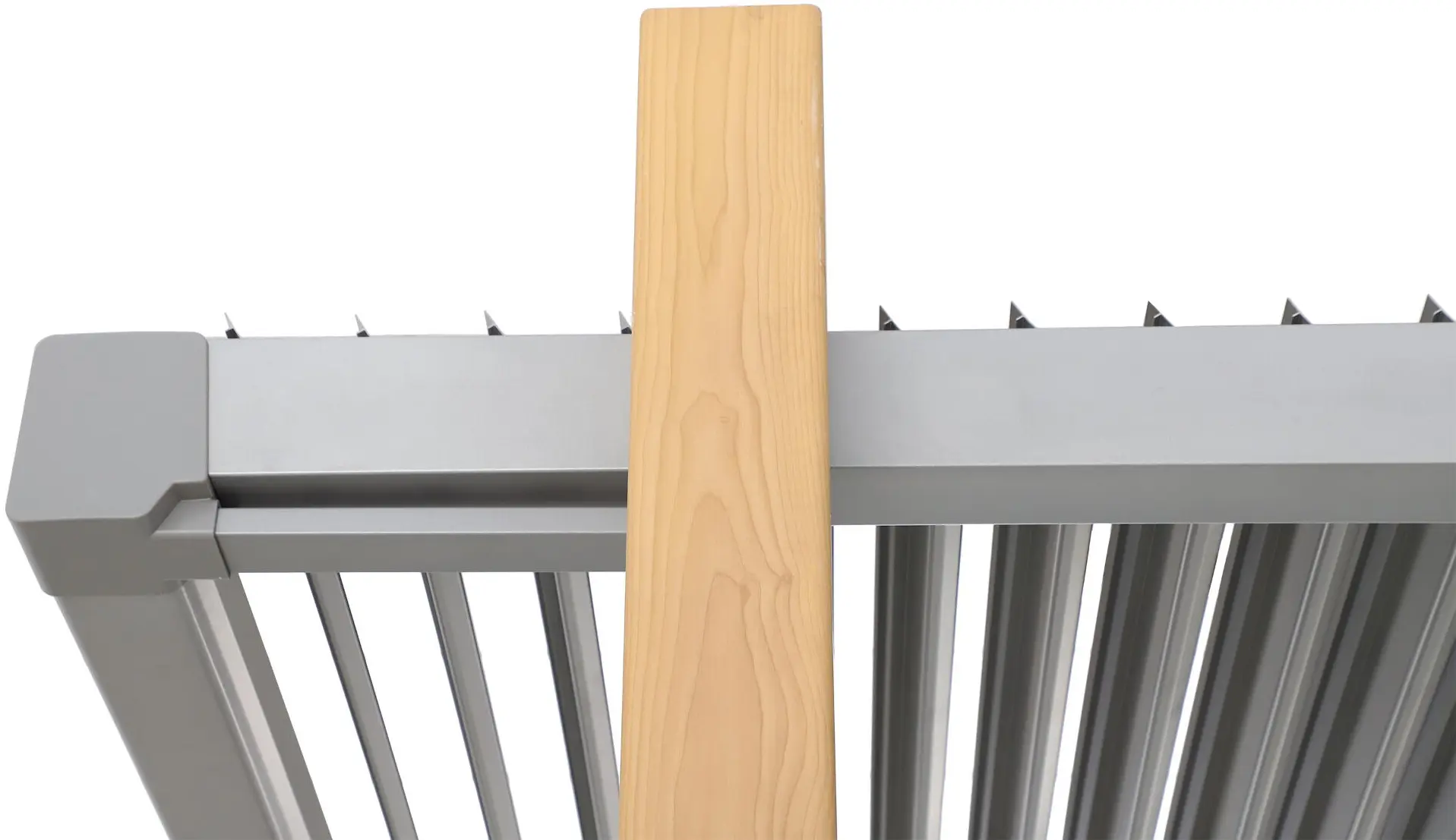 Пергола Naterial Odyssea 3.6x3.2 (Light Gray/Brown) - 5