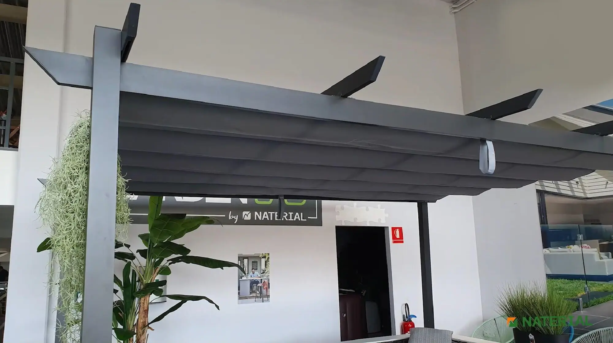 Пергола Naterial Omega 4x2.82m (Anthracite) - 3