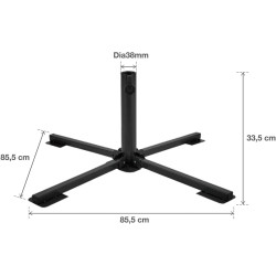 Подставка для зонта Naterial 85.5x85.5cm (Anthracite) Thumb