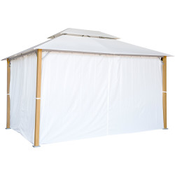 Pavilion de gradina Naterial Agora 4x3m (White) Thumb