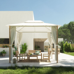 Pavilion de gradina Naterial Agora 4x3m (White) Thumb