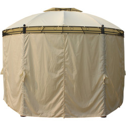 Садовый павильон Naterial Kiosk 3.7x3.7m (Beige) Thumb