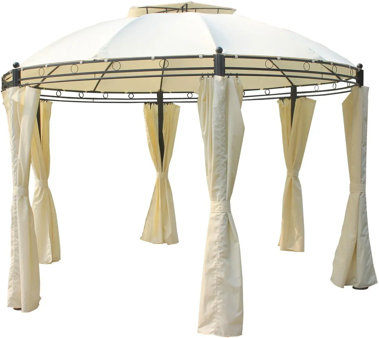 Садовый павильон Naterial Kiosk 3.7x3.7m (Beige)