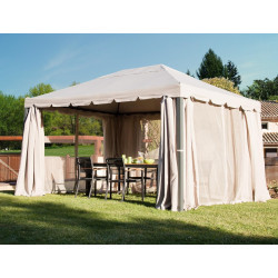 Pavilion de gradina Naterial Ysisi 4x3m (Beige) Thumb