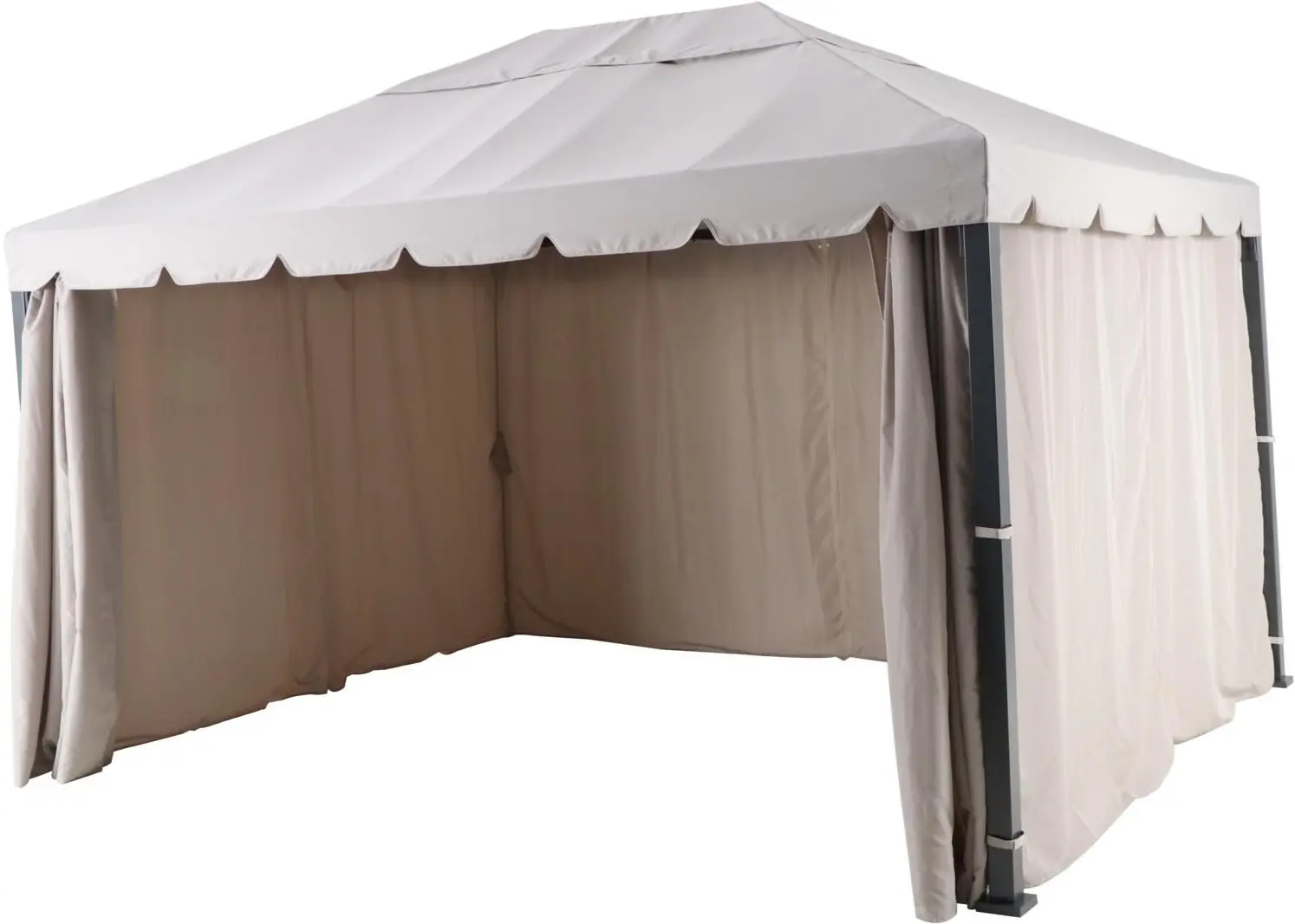 Pavilion de gradina Naterial Ysisi 4x3m (Beige)