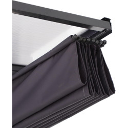 Садовый павильон пристенный Naterial Yena 4x3.5m (Anthracite) Thumb