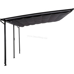 Садовый павильон пристенный Naterial Yena 4x3.5m (Anthracite)