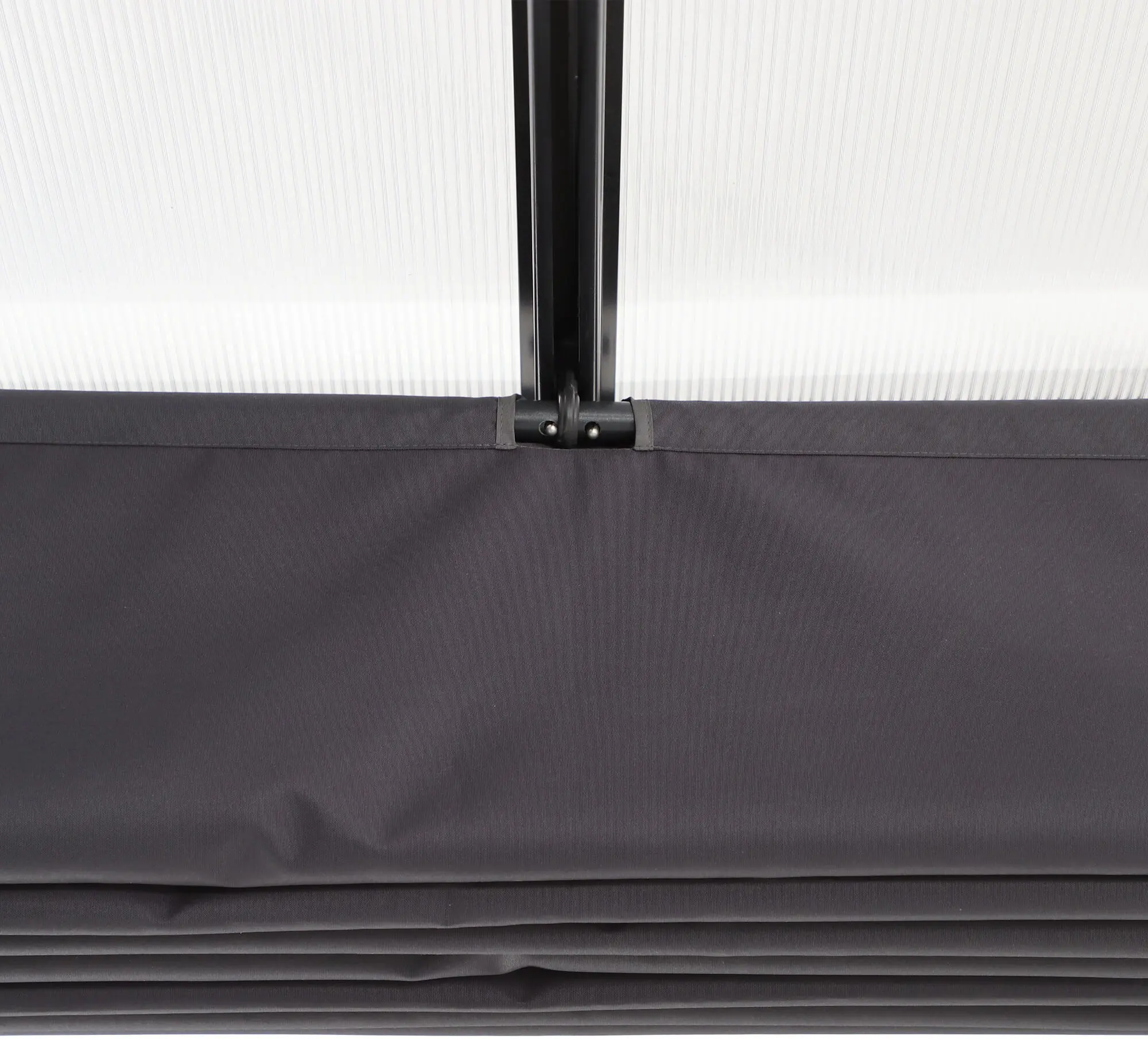 Садовый павильон пристенный Naterial Yena 4x3.5m (Anthracite) - 4