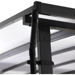 Садовый павильон пристенный Naterial Yena 4x3.5m (Anthracite) Thumb