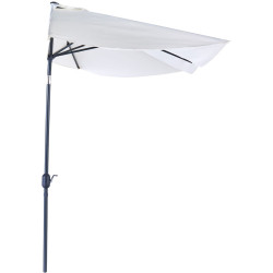 Umbrela de soare Naterial Areka 262x135cm (White) Thumb