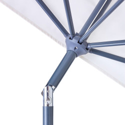 Umbrela de soare Naterial Areka 262x135cm (White) Thumb
