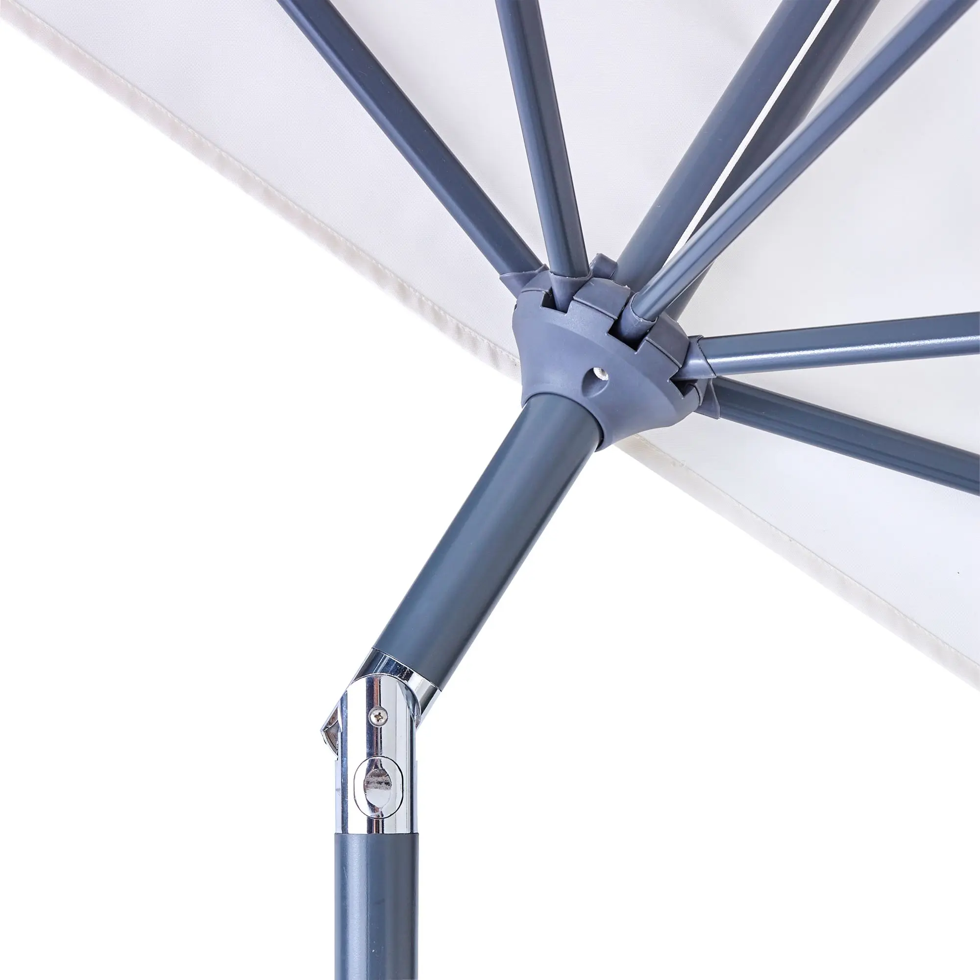 Umbrela de soare Naterial Areka 262x135cm (White) - 5