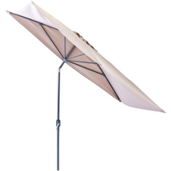 Umbrela de soare Naterial Arkea 262x135cm (Beige) Thumb