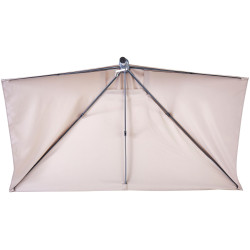 Umbrela de soare Naterial Arkea 262x135cm (Beige) Thumb