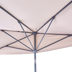 Umbrela de soare Naterial Arkea 262x135cm (Beige) Thumb