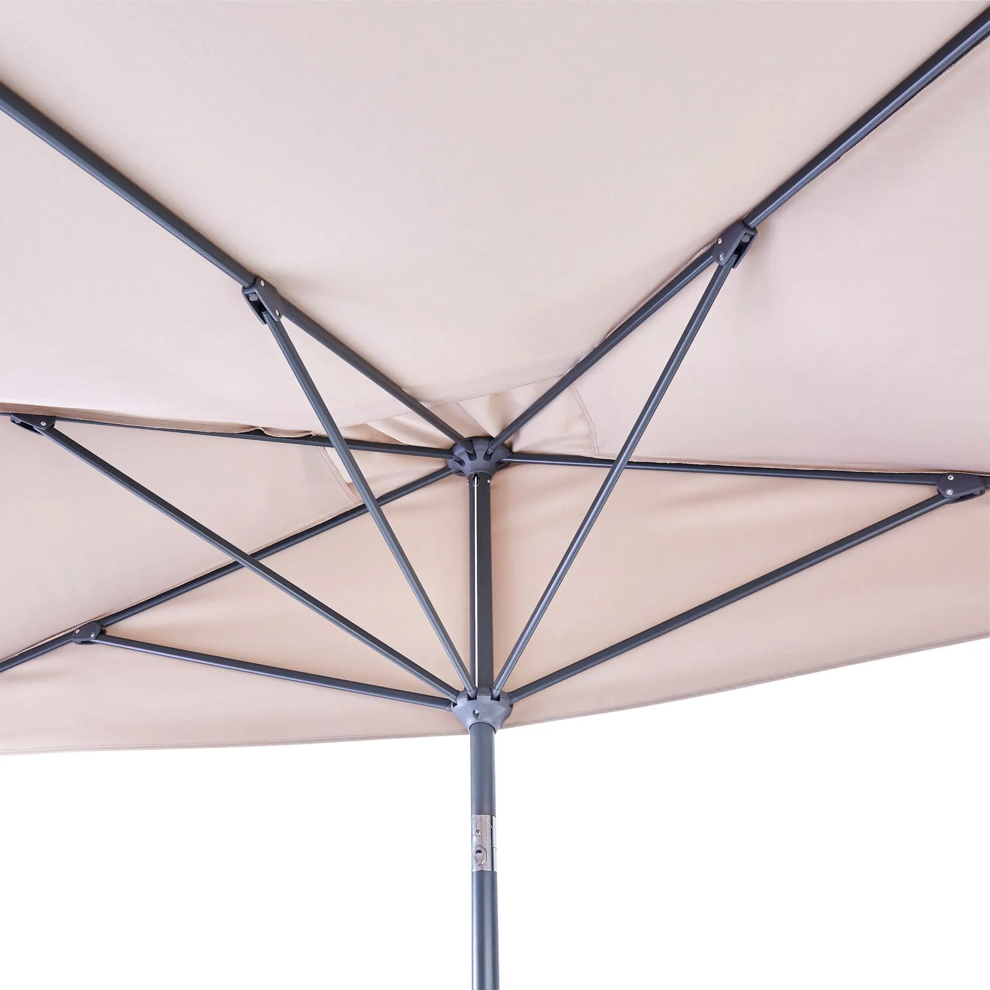 Umbrela de soare Naterial Arkea 262x135cm (Beige) - 5