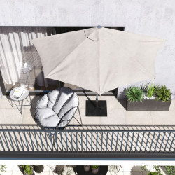 Зонт от солнца Naterial Arkea 268x135cm (Beige) Thumb