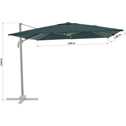Зонт от солнца Naterial Aura 286cm (Green) Thumb