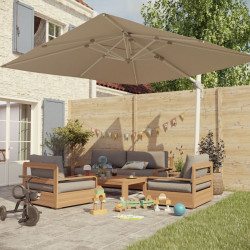 Зонт от солнца Naterial Aura 286x286cm (Beige) Thumb