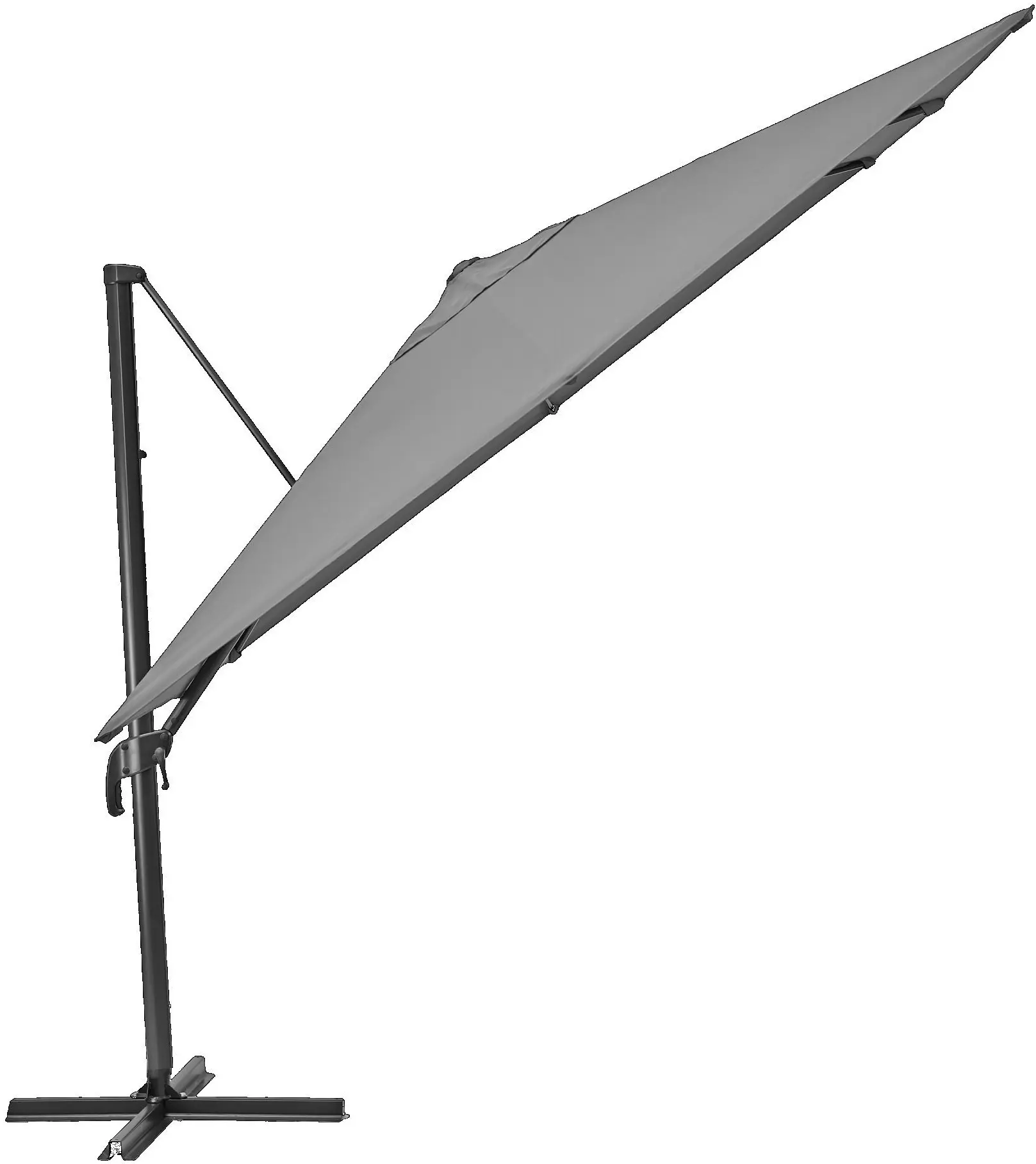 Зонт от солнца Naterial Aura 286x286cm (Grey) - 2