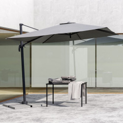 Зонт от солнца Naterial Aura 286x286cm (Grey) Thumb