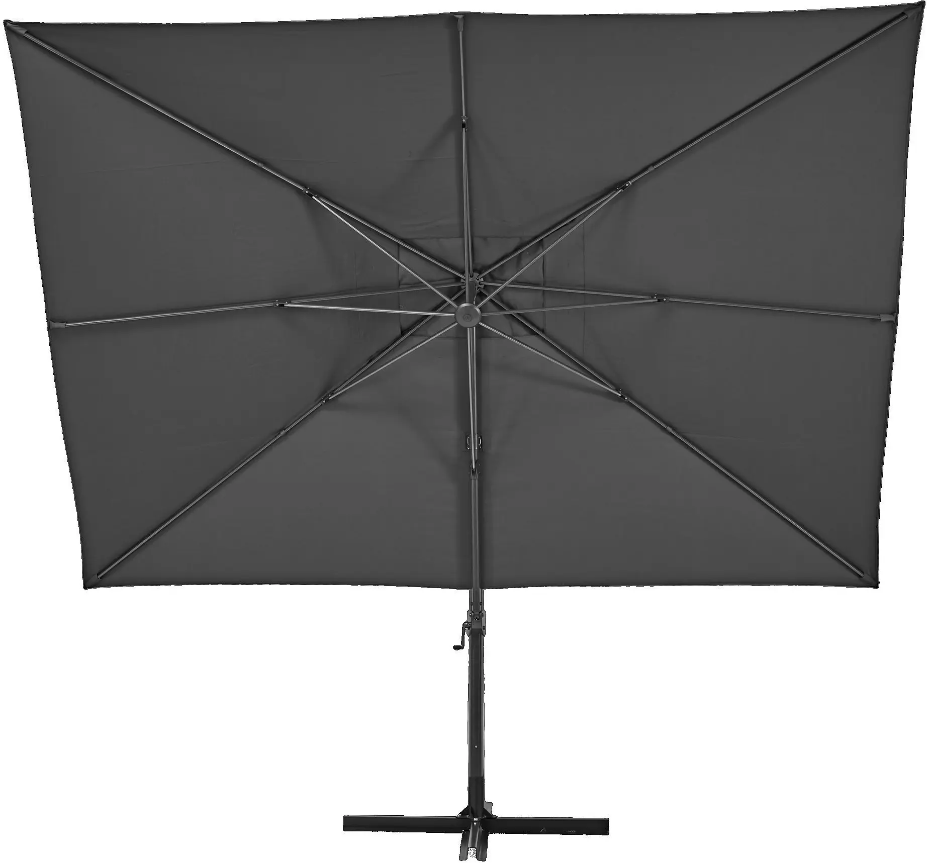 Зонт от солнца Naterial Aura 290x390cm (Grey) - 4