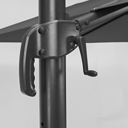 Зонт от солнца Naterial Aura 290x390cm (Grey) Thumb
