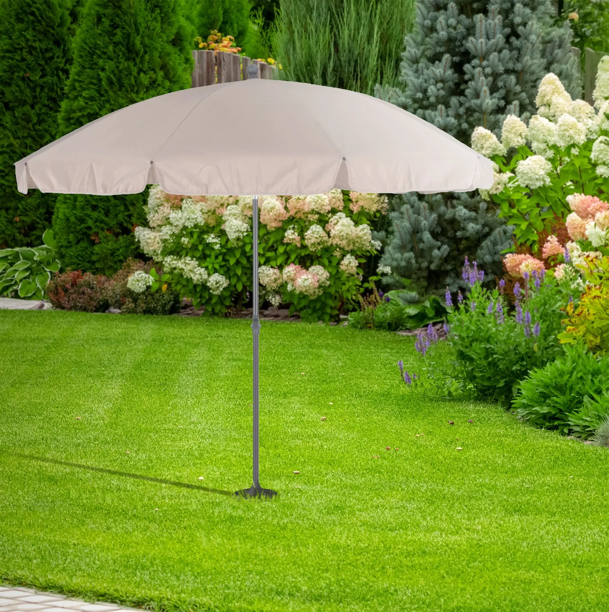 Зонт от солнца Naterial Bigrey 237cm (Beige) - 3