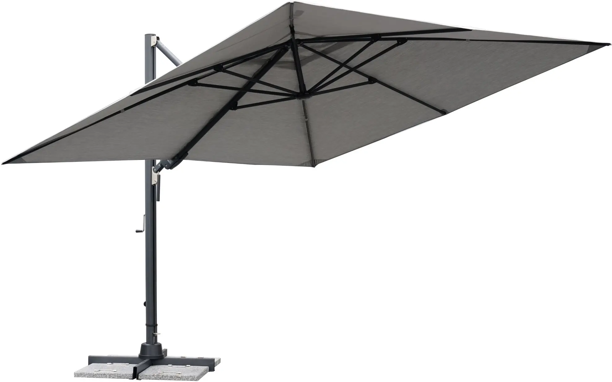 Зонт от солнца Naterial Sombra 298cm (Light Gray) - 2