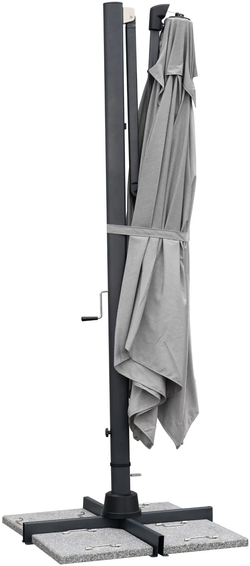 Зонт от солнца Naterial Sombra 298cm (Light Gray) - 3