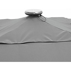 Зонт от солнца Naterial Sonora LED 285x285cm (Light Grey) Thumb