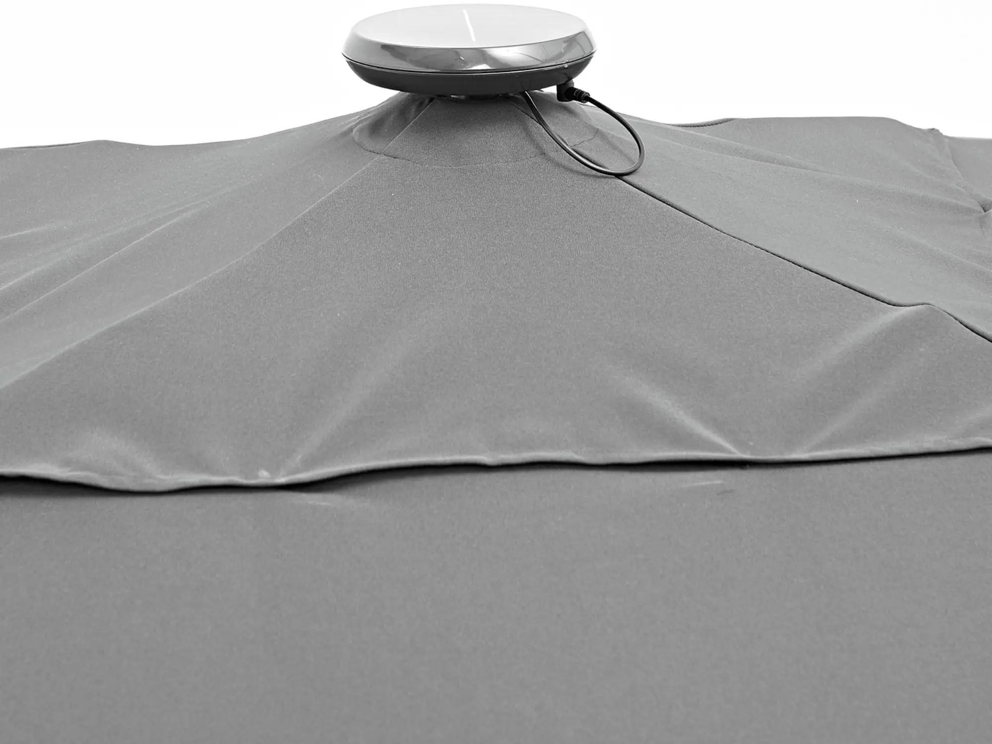 Зонт от солнца Naterial Sonora LED 285x285cm (Light Grey) - 3