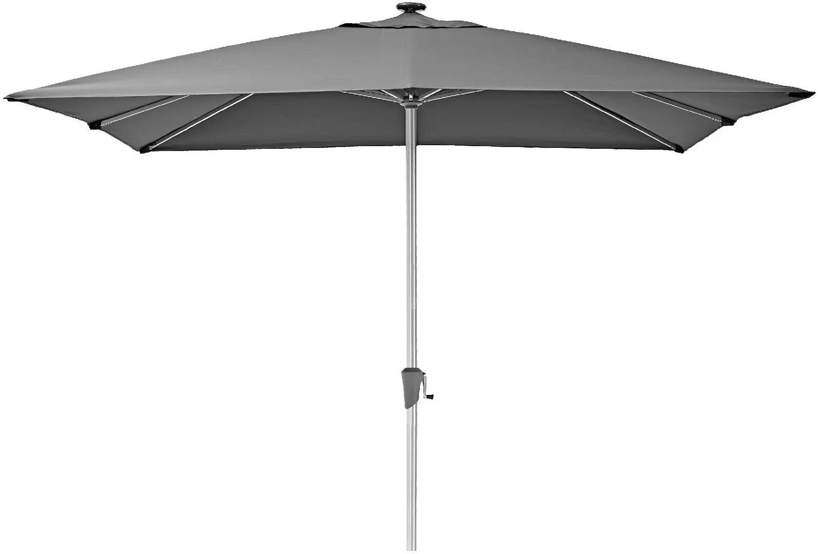 Зонт от солнца Naterial Sonora LED 285x285cm (Light Grey)