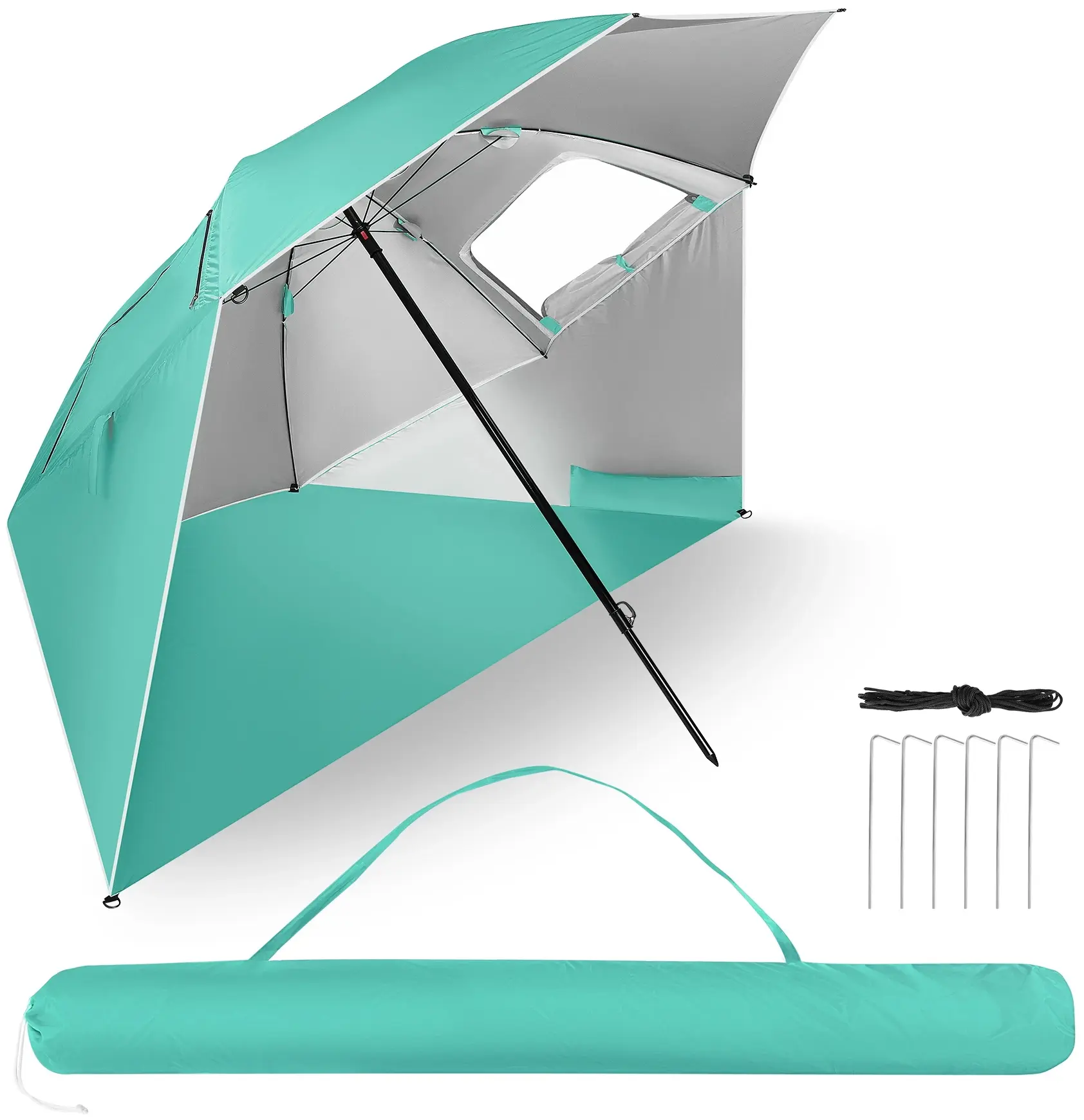 Umbrela de plaja Nils NC17114 (Green Light) - 10