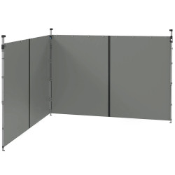 Боковая стена для садового павильона Outsunny 84C-493V00CG (Dark Grey) Thumb