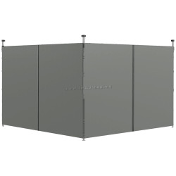 Perete lateral pentru pavilion de gradina Outsunny 84C-493V00CG (Dark Grey)
