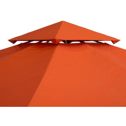Acoperis pentru pavilion de gradina Outsunny 100110-053TE 3x3 (Rusty Red) Thumb
