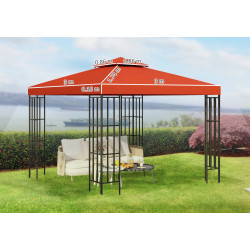 Acoperis pentru pavilion de gradina Outsunny 100110-053TE 3x3 (Rusty Red) Thumb