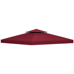 Acoperis pentru pavilion de gradina Outsunny 84C-059 3x3 (Red)