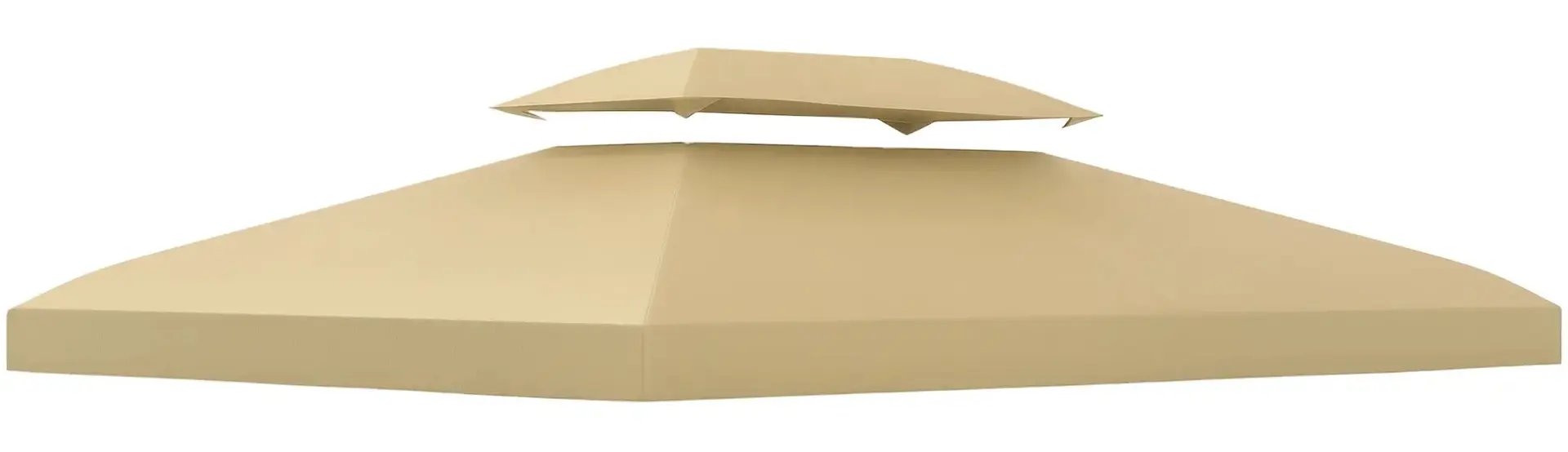 Acoperis pentru pavilion de gradina Outsunny 84C-102CW 4x3 (Cream)